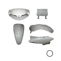 外装5点セット ライブDIO(AF34) 3型 フォースシルバーメタリック