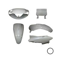 外装6点セット ライブディオZX(AF35) 3型後期 ホワイト - バイク