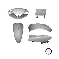 外装6点セット ライブディオZX(AF35) 3型後期 ホワイト - バイク