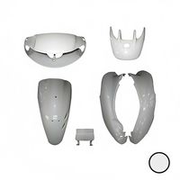 ライブ ディオ Dio ZX AF34 1型 Ⅰ型 外装 内装 フルセット カウル 白/黒　自社限定