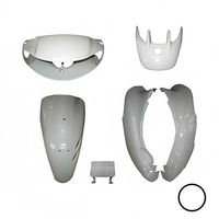 外装6点セット ライブディオZX(AF35) 3型後期 ホワイト - バイク