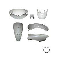 【はねぴん様】ホワイト3台 外装6点セット ライブディオZX(AF35) 3型後期 ホワイト - バイク