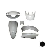 外装6点セット ライブディオZX(AF35) 3型後期 ホワイト - バイク