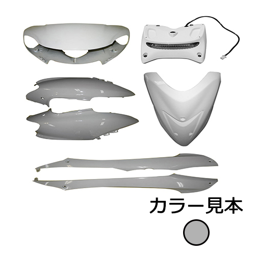 外装7点セット ジョグCV50(SA16J) シルバー3(0791) - バイク