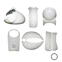 外装7点セット クレアスクーピー(AF55) ブラック/ホワイト(NH-1) - バイク