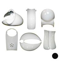 外装7点セット クレアスクーピー(AF55) ブラック/ホワイト(NH-1) - バイク