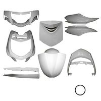 外装9点セット シグナスX(SE12J) シルバー3(0791) - バイク