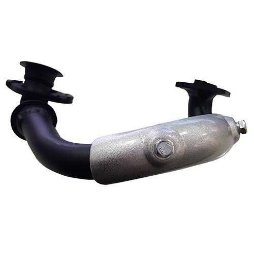 フロントエキゾーストパイプ ジャイロキャノピー 排ガス規制前 - バイク