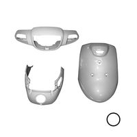 外装3点セット JOGアプリオ(4JP) ダークグレイッシュブルーメタリック8