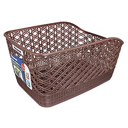 純正部品】リアバスケット 樹脂製 27L ブラウン SCB207AS - 自転車