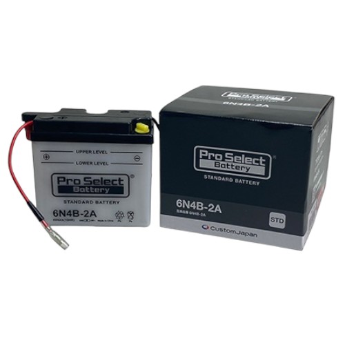 6N4B-2A スタンダードバッテリー - バイク