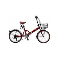 直送】24型 子供用自転車 6段変速 前カゴ・ライト・後輪錠付き