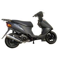 ブラックアーバンマフラー - バイク