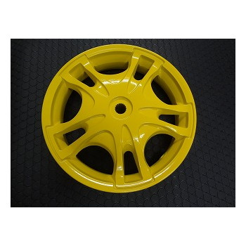 アルミキャスト製 イエローおひつ*13 アルミキャスト製 イエローおひつ*13