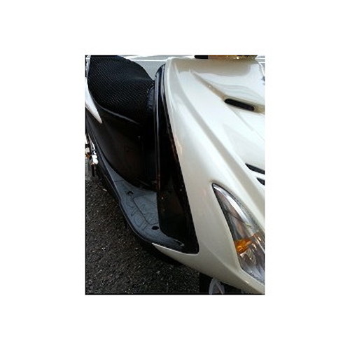 スモークサイドバイザー アドレスV125S - バイク