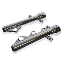 メッキフロントフォークカバー シグナスX 1型 - バイク