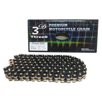 【M品】EKチェーン 525SRX2(GP/GP) 120L ゴールド 525SR-X2(BK；GP) 120L MLJ シールチェーン 525SR-X2 ブラック