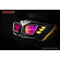 インフィニティLEDテール オレンジ/レッド/スモーク シグナスX3型 - バイク