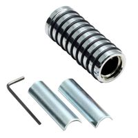 フットペグ ローレット リア BKアルマイト レブル250 MC49/500 PC60 
