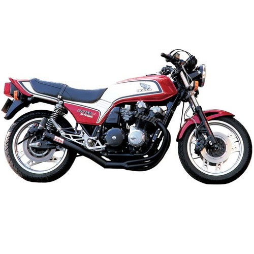 CB750F RC04 モリワキ 手曲げワンピースマフラー 本物 車検対応 フルエキゾーストマフラー ONE-PIECE BK CB750F - バイク