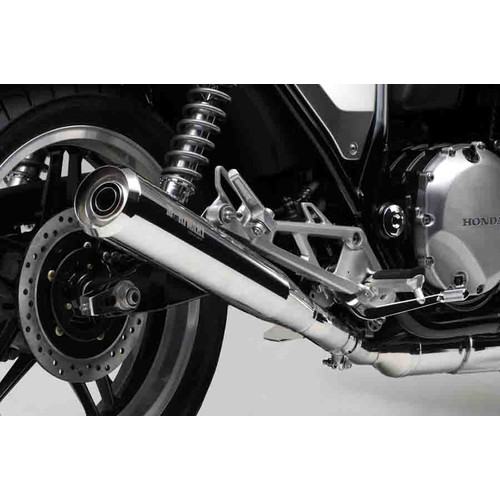 ホンダCB1100用　モリワキスリップオンマフラー メガホン スリップオンマフラー メガホン CB1100 - バイク