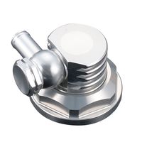 オイルシャワーヘッドカバー チタン APE/XR - バイク