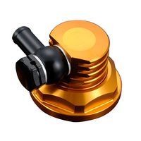 オイルシャワーヘッドカバー チタン APE/XR - バイク