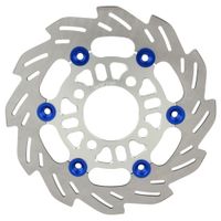 ウェーブフローティング フロントディスクローター 220mm シルバー