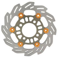 ウェーブフローティング フロントディスクローター 220mm シルバー