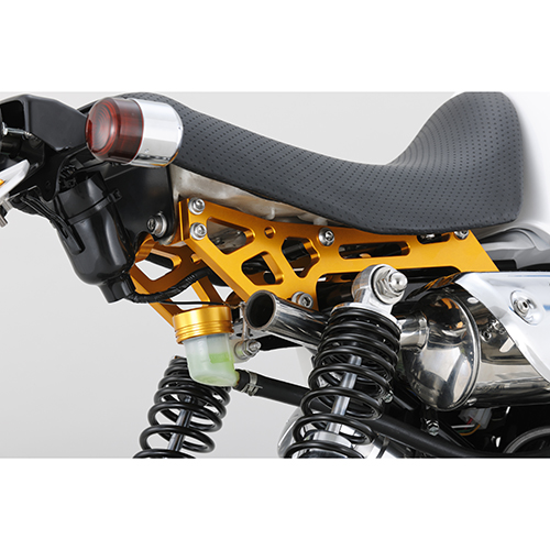 モンキー　ゴリラ　シート　シートステー ビレットQRシートステー GD ゴリラタンク - バイク