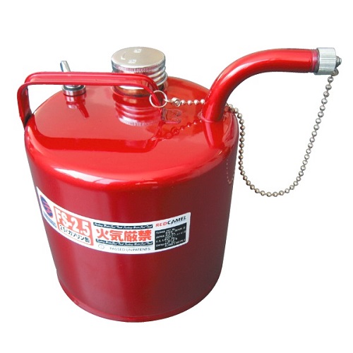 レッドキャメル ガソリン携行缶 FS2.5 - 整備用品