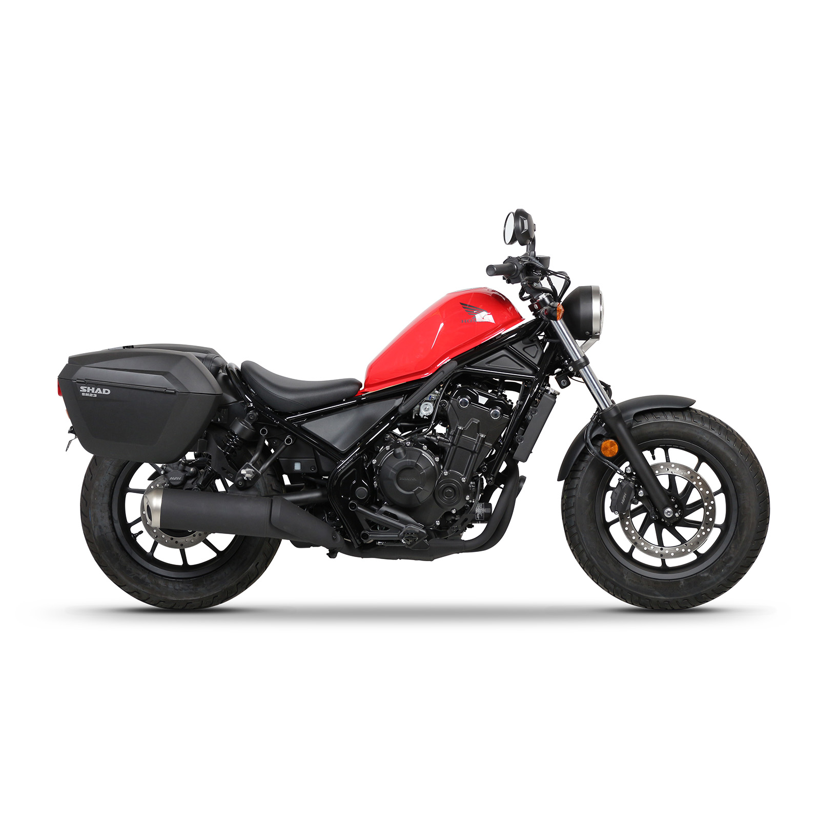 Ｇarageケース ブラック全塗装 SH44 トップケース 無塗装ブラック - バイク