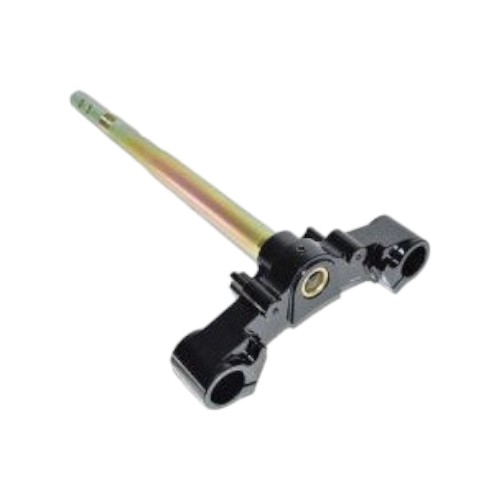 軽量CNCアルミステム シグナスX ブラック - バイク