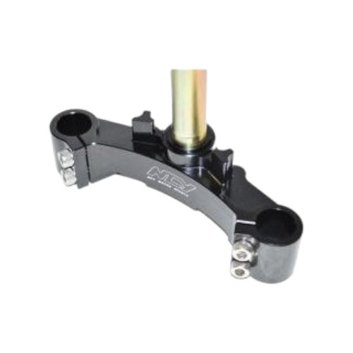 軽量CNCアルミステム シグナスX ブラック - バイク