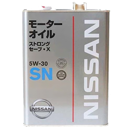 純正部品】日産 ストロングセーブX Eスペシャル SN 5W-30 4L - 自動車