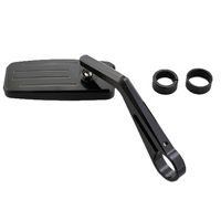 バーエンドミラー フェッララII ブラック - バイク