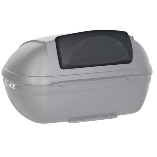 セット品】SH40 CARGO トップケース 無塗装ブラック バックレスト
