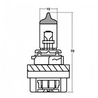 14-0346 12V40/40W ホンダライブDio系 特殊口金 - バイク