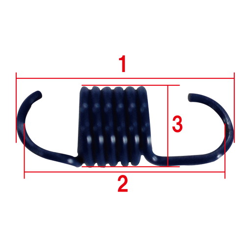 301-0025 クラッチスプリング - バイク