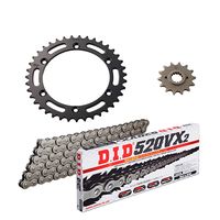 チェーン&前後スプロケット スチール 3点交換セット Ninja250 - バイク