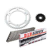 11点セット チェーン&前後スプロケット スチール 3点交換セット ZZR1100/ZX-11