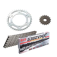 チェーン&前後スプロケット ブラック 3点交換セット XJR1300/XJR1200