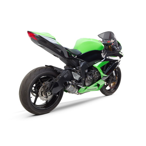 受注生産】ZX-6R(09-16) スリップオン/S1RB アルミサイレンサー - バイク