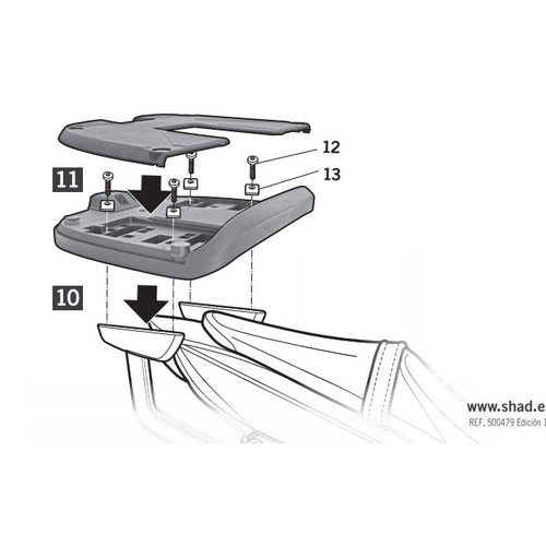 トップマスターフィッティングキット SV650/X(16-25) - バイク