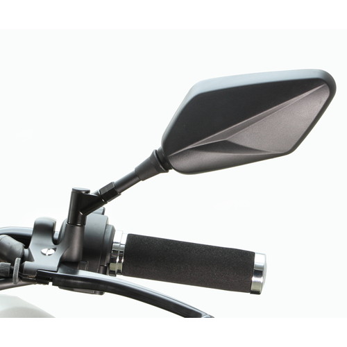 Vブレードミラー TYPE2 ブラック - バイク