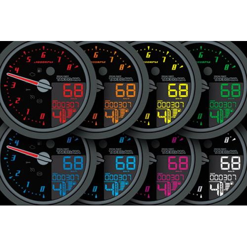 TAKEGAWA ハーレーマルチメーター SPECIAL PARTS TAKEGAWA / スーパーマルチDNメーター