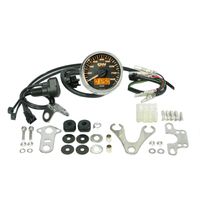 LCDスピード&タコメーターステーセット 12Vモンキー/ゴリラ - バイク