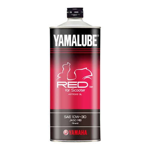 純正部品】ヤマルーブ Red ver. For Scooter 1L - バイク