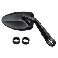 バーエンドミラー モンタナ スリム ブラストブラック - バイク