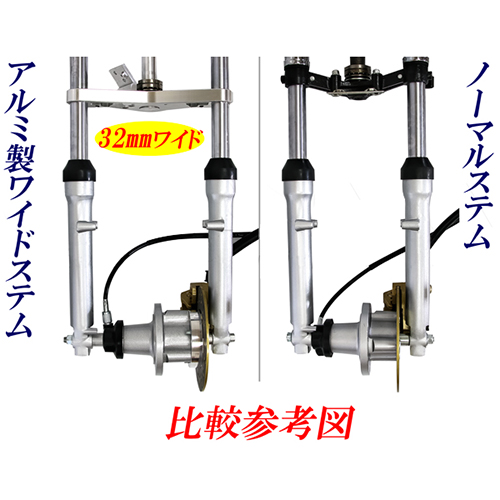 ca1412 モンキーφ26フロントフォーク左側ローター 交換用ディスクハブ